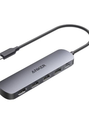 Anker Adaptador Multipuertos A83D2HA1 7 en 1 Gris Nano Hub