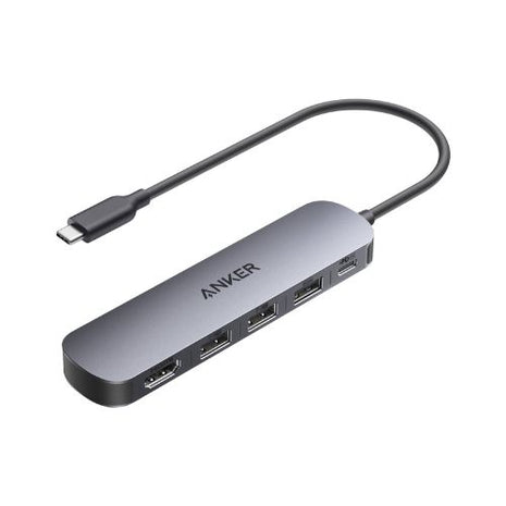 Anker Adaptador Multipuertos A83D2HA1 7 en 1 Gris Nano Hub