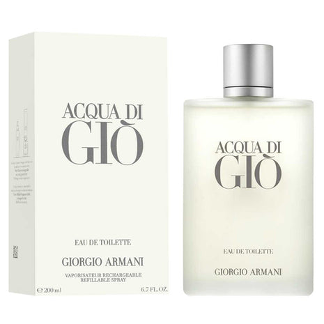 Giorgio Armani Acqua Di Gio Refillable edt 200 ml. Caballero