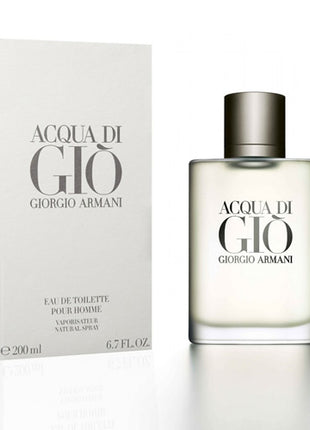 Loción Acqua Di Gio Caballero 200ml. Armani