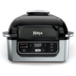 Ninja Parrilla Eléctrica 4 en 1 AG300 negro con plata 1760W