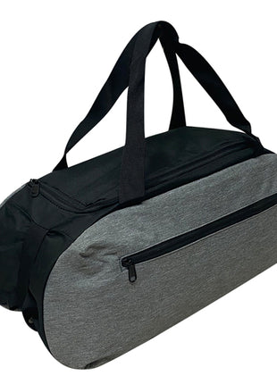Peak Tour Maleta deportiva AMAZONASGR gris con negro amplio compartimento principal con cierre