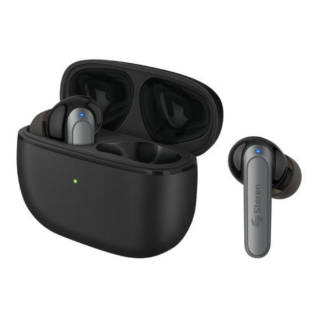 Steren Audífonos Bluetooth Hi-Res Negro AUD-AE-600NE TWS ANC/ENC