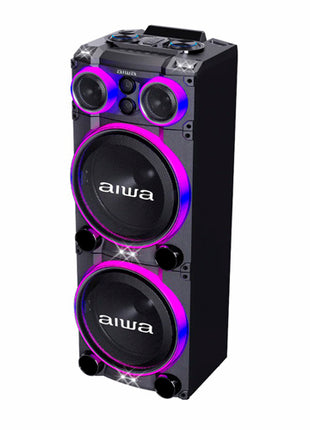 Aiwa Sistema de Audio AWPOC15 negro 4000W LED TSW/USB/BT