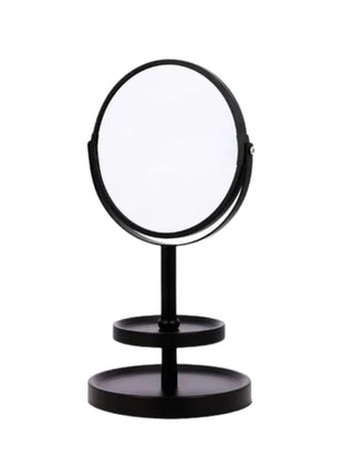 Namaro Design Espejo vanidad BA-447474 negro con repisas