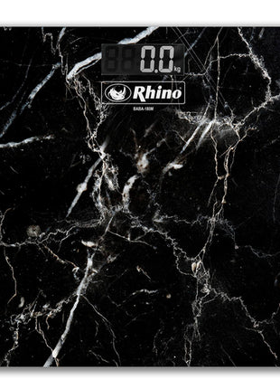 Rhino báscula Mod. BABA-180M, color: negro, de pesaje corporal 180kg