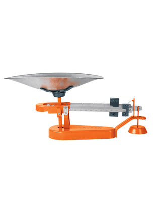 Truper Báscula BAS-10M naranja capacidad 10kg mecánica con cucharón