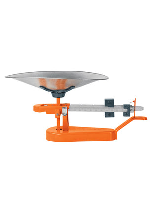 Truper Báscula BAS-5M naranja capacidad 5kg mecánica con cucharón