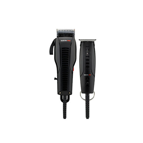 Babyliss Combo Cortadora y Patillera BCBKES PowerFX Negro