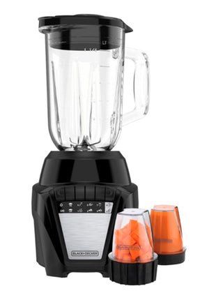 Black & Decker Licuadora Ice Crush BL0876-4BDLA negro con 2 contenedores mini
