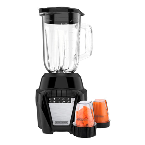 Black & Decker Licuadora Ice Crush BL0876-4BDLA negro con 2 contenedores mini