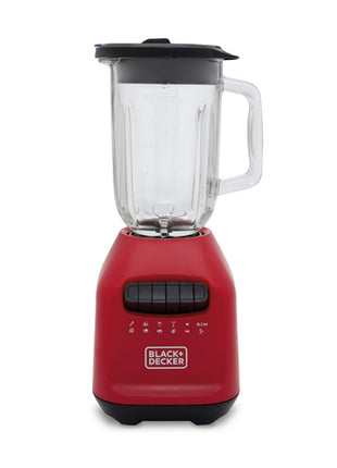 Black & Decker Licuadora BL2209GBR-LA roja vaso vidrio 900W 8 velocidades