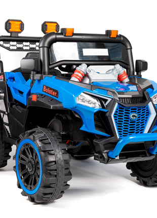 Bolster Montable eléctrico 4x4 BM-MOD903-A azul con control remoto