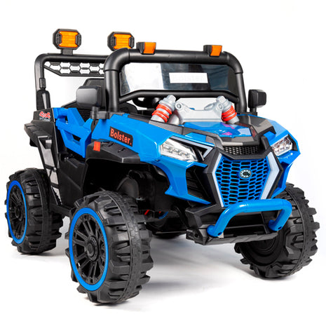 Bolster Montable eléctrico 4x4 BM-MOD903-A azul con control remoto