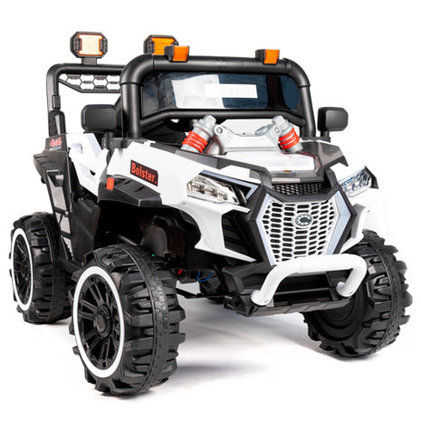 Bolster Montable eléctrico 4x4 BM-MOD903-B blanco con control remoto
