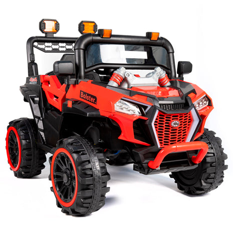 Bolster Montable eléctrico 4x4 BM-MOD903-R rojo con control remoto