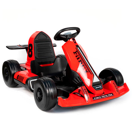 Bolster Montable eléctrico Go Kart BM-MODBDQ-8-R rojo con control remoto BM-MODBDQ-8-R