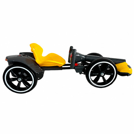 Bolster Montable eléctrico Go Kart BM-MODKT-001-AM amarillo plegable