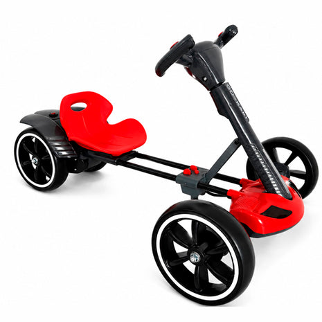 Bolster Montable eléctrico Go Kart BM-MODKT-001-R rojo plegable