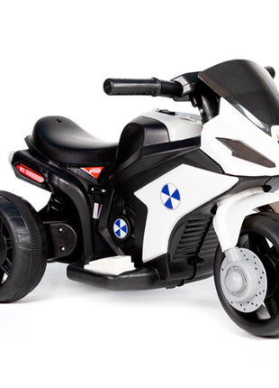 Bolster Montable eléctrico BM-MODS-6188-B blanco motocicleta recargable