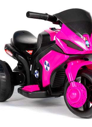 Bolster Montable eléctrico BM-MODS-6188-RS rosa motocicleta recargable