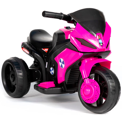 Bolster Montable eléctrico BM-MODS-6188-RS rosa motocicleta recargable