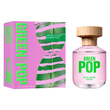 Benetton Green Pop Dama EDT 80 ML