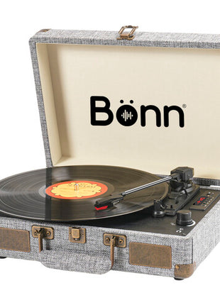 Tocadiscos maleta portátil BNNAU-TORMAL005 Bonn