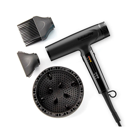 Babyliss Secadora Digital BNTC9200MBES 1400W Negro