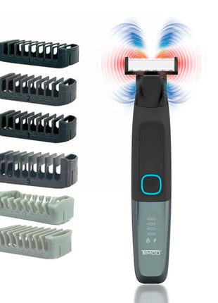 Timco Recortadora de barba eléctrica BSK-LD7529 negro resistente al agua