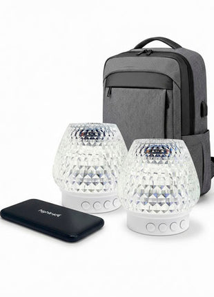 Highlink Mochila Backpack, Bocinas Berry Speaker, Power Bank