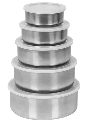 Set de 5 Contenedores acero inoxidable CA97185 Good & Good