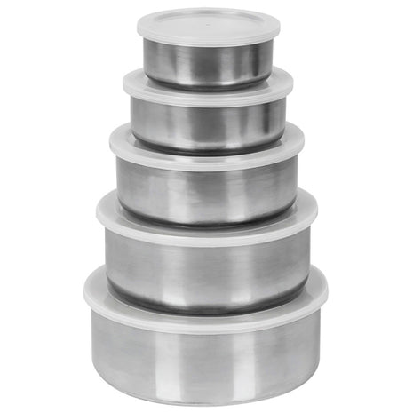 Set de 5 Contenedores acero inoxidable CA97185 Good & Good