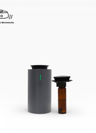 Estrategas Olfativos Difusor Aromático Car CAR-00 grafito con depósito de 30ml