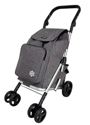 Carrito de compras gris Peak Tour