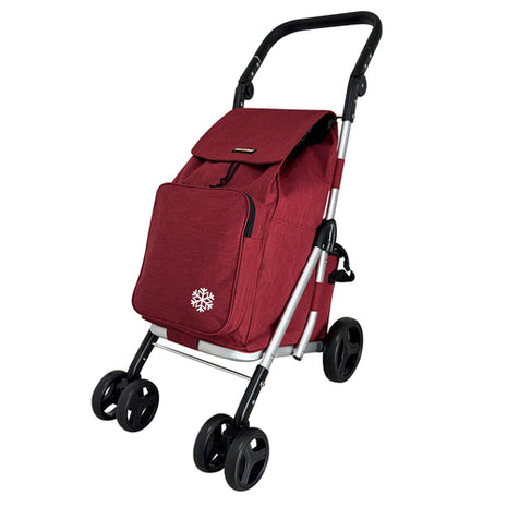 Carrito de compras rojo Peak Tour