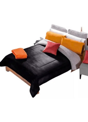 Cobertor Andromeda king size negro CBOK396 Concord