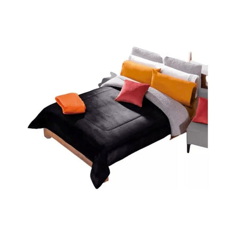 Cobertor Andromeda king size negro CBOK396 Concord