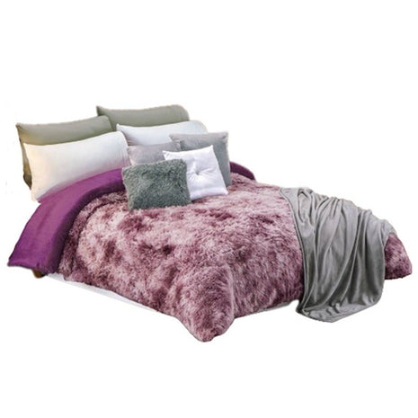 Cobertor Shaggy uva king size CBOK952 Concord