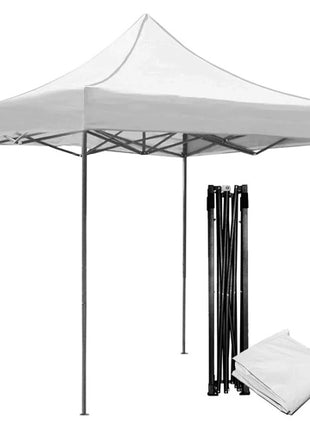Génesis Toldo plegable CET-3X3-BL blanco 3x3m