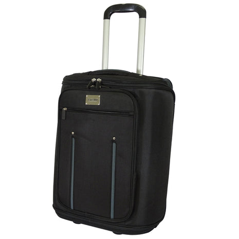 Maleta porta taje con ruedas Chicago negro Peak Tour