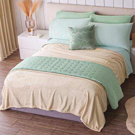Cobertor Ultrasuave Beige KS-QS