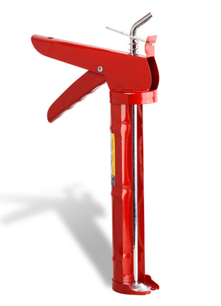 Mikels Calafateadora tipo pistola CP-2 rojo dentada fabricada en lámina en acero y pintada