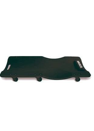 Mikel's cama termoformada Mod. CPM-36, color: negro, con 6 ruedas giratorias