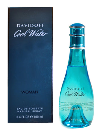 Perfume Cool Water Dama 100ml. Davidoff