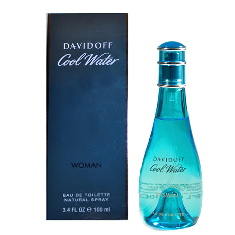 Perfume Cool Water Dama 100ml. Davidoff