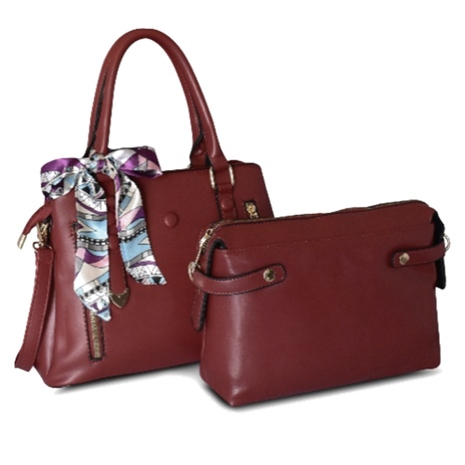 Gogo bolsa Mod. D-95A_RJ-COD 4361-ROJ, color: rojo, para dama con cosmetiquera