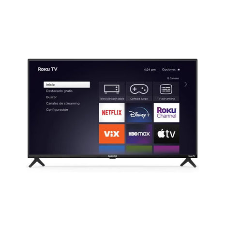 Daewoo Televisión 55” Pulgadas DAW55URF RokuTV 4K Ultra HD