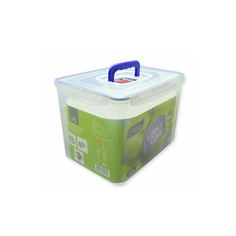 Contenedor hermético rectangular con asa  12L DG-130 Good & Good