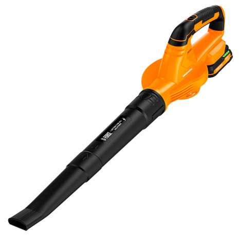 Daewoo Sopladora de jardín DWCVB224 de 20V carga en 2 horas